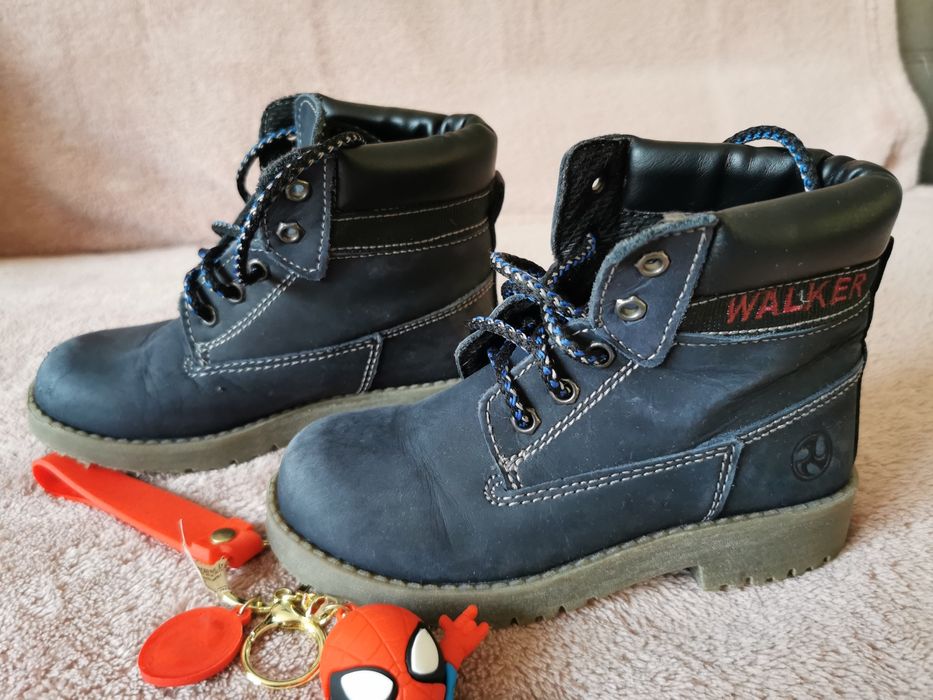 Ghete Walker piele pentru băieți mărimea 27