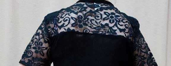 Маленькое черное платье в восточном стиле, размер S