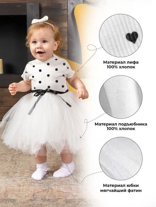 Платье для девочки нарядное праздничное новогоднее