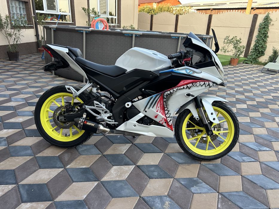 Yamaha YZF R125 2020 custom SHARK 2020