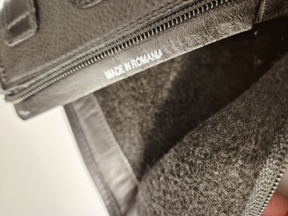 Ghete negre piele CARMENS 36