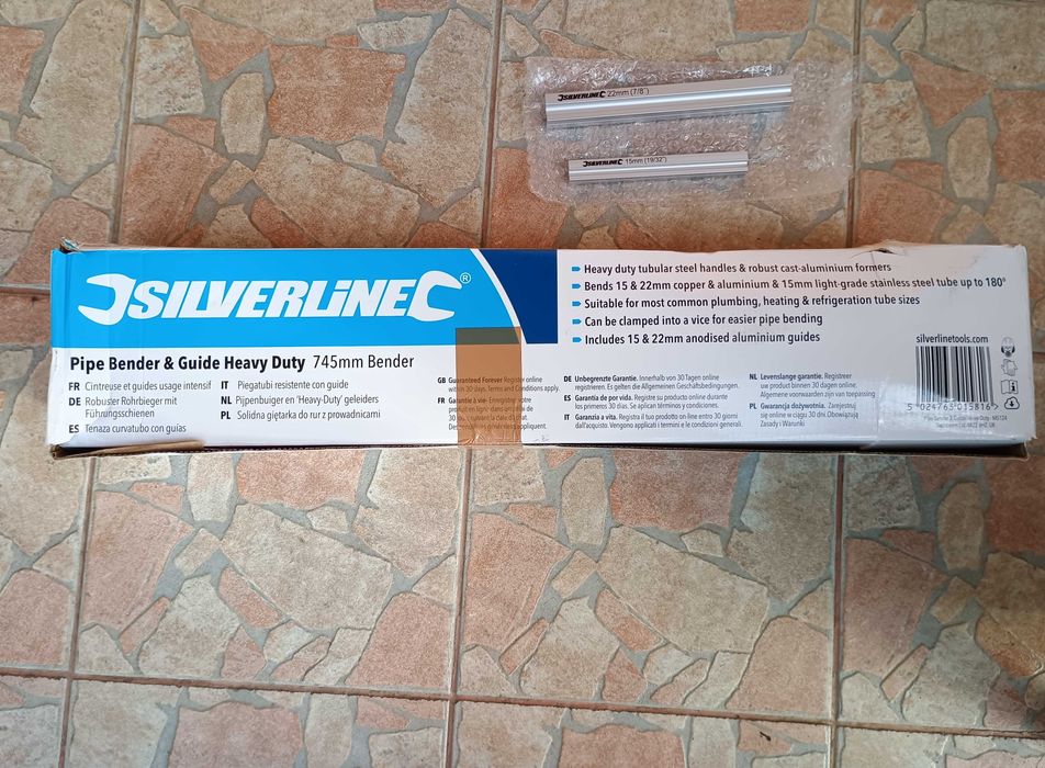 Dispozitive de indoit tevi 15-22 mm - Dickie Dyer si Silverline Heavy Duty