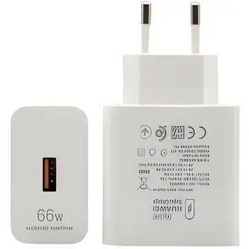 Incarcator Retea Huawei HW-110600E02, 66W, 6A, 1 x USB-A, Alb Bulk