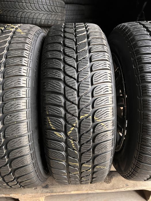 4 jante opel zafira/astra 5x110+anvel iarna 195/65/15 ,pirelli ,6-7 mm