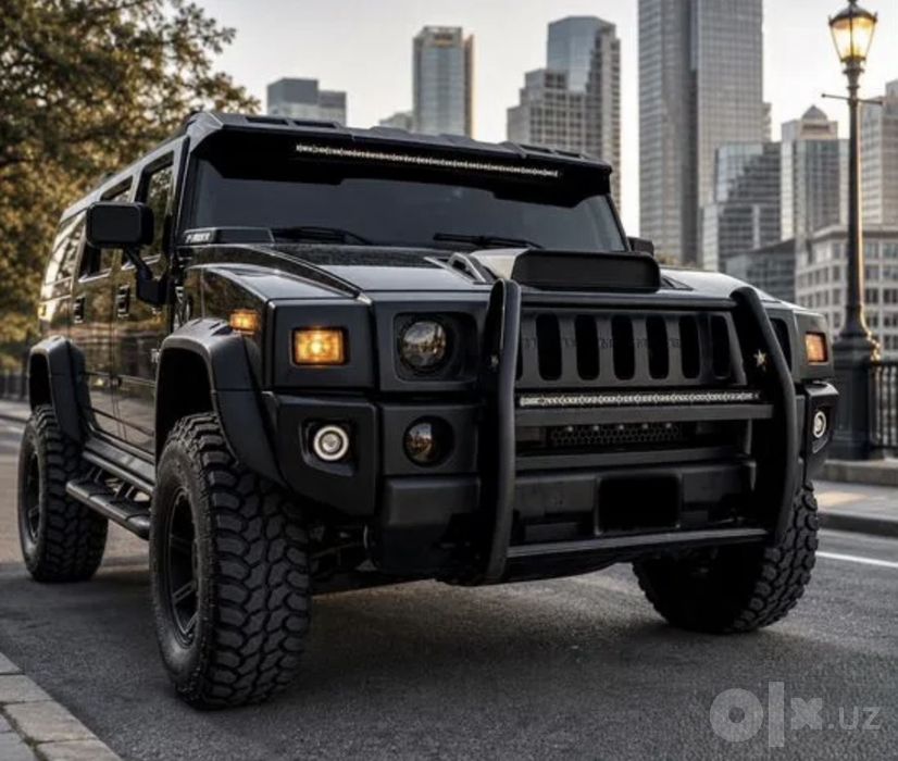 Защита бампера Hummer H3 H2 Кенгурятник