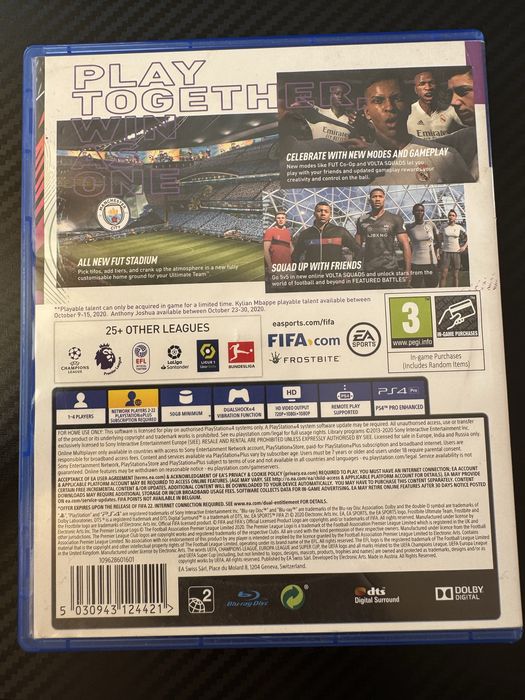 Fifa 21 PS4 Fifa 21 PS5