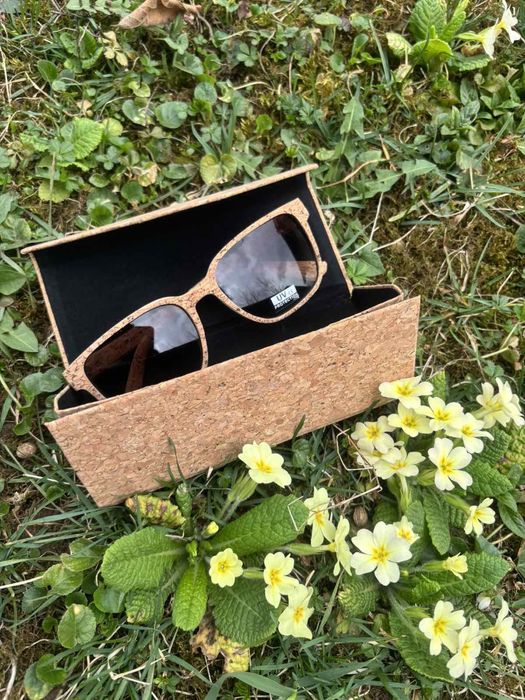 Коркови слънчеви очила с кутия