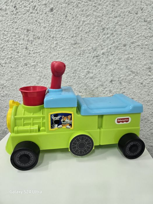 Фишър Прайс - кола за каране и бутане - Влакче