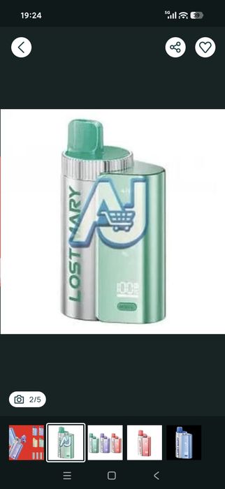 Pachet 10 Bucati Vape 3200 Puffs 4 Arome Lost Mary Mod Turbo