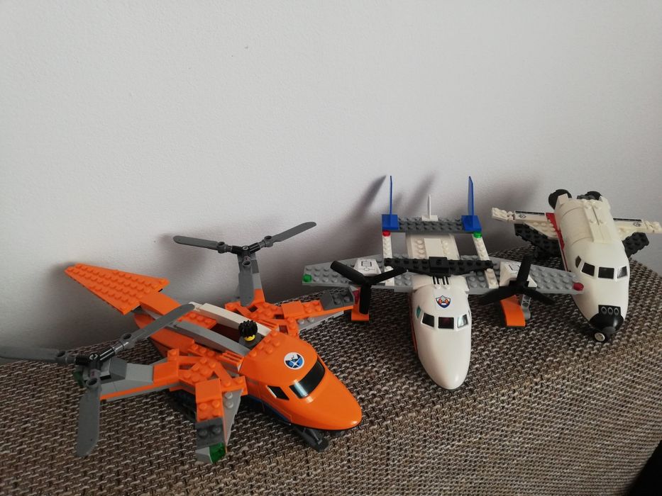 Lego orange hot sale plane