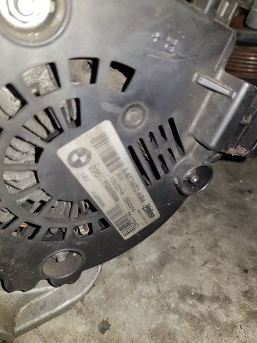 Alternator  220A 3.0 4.0 n57d30b bmw x3 x4 f25 f26 f15 f16 x5 x6 pe