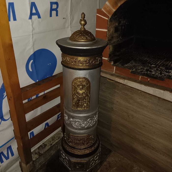 Godin "sobă" din fonta