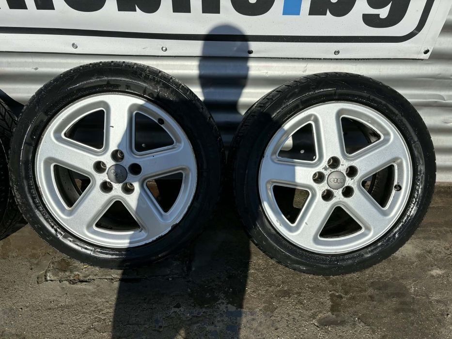18" джанти 5х112 Audi 8J et43 с всесезонни гуми 235/50/18 дот 2019г