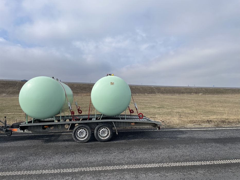 REZERVOR GPL 2400 L Gaz M Bazin Butelie  1700 L