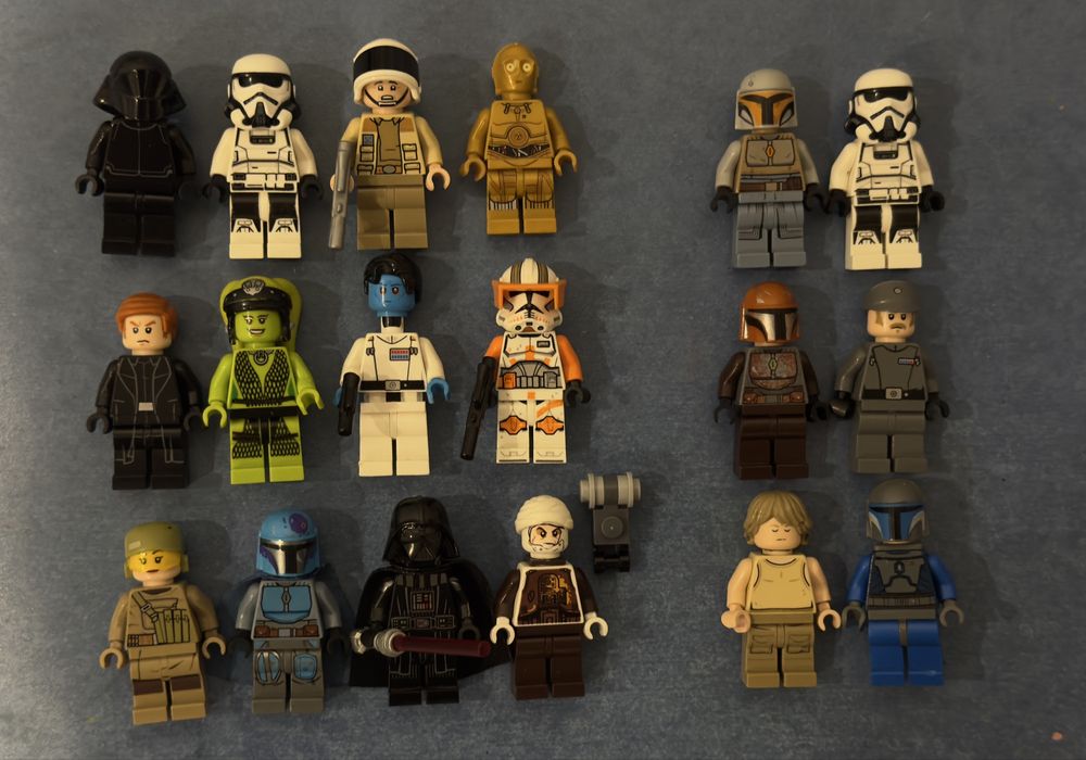 Продам Lego минифигурки Star Wars (Оригинал)