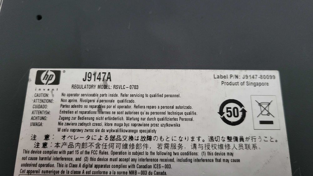 HP ProCurve 2910al‑48G (J9147A)