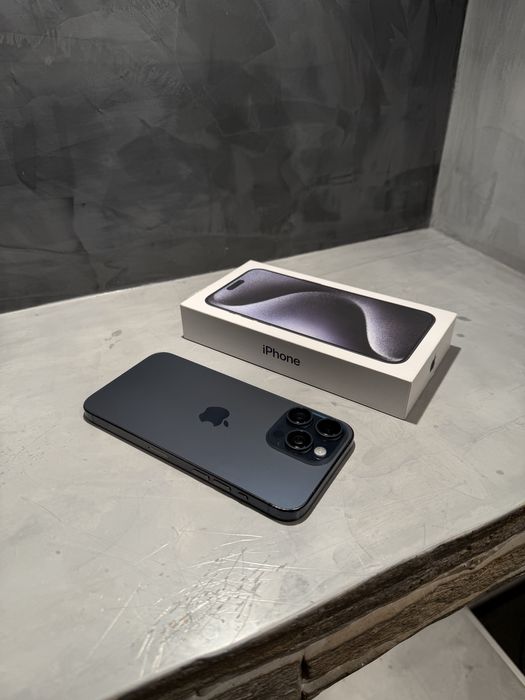 КАТО НОВ Iphone 15 Pro Max Blue Titanium