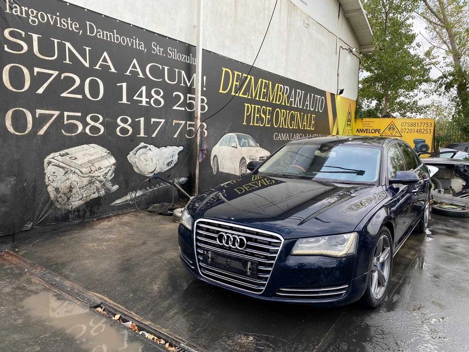 Dezmembrez audi a8 4h 3.0 cdta/bara fata a8/capota a8/far a8/stop a8/