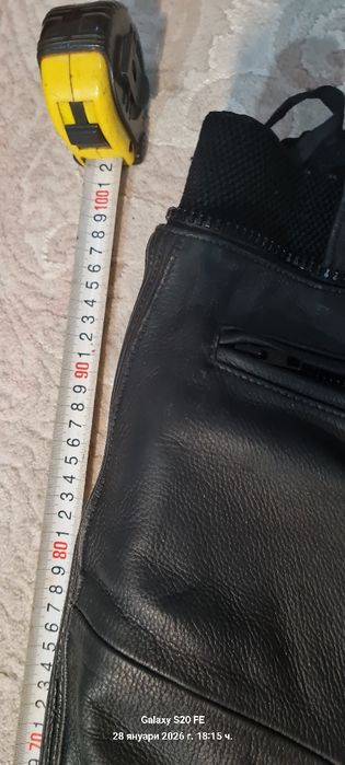 Кожен моторджийски  панталон#29