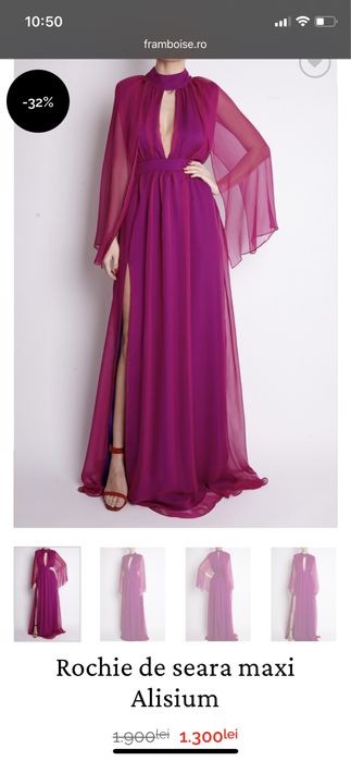 Rochie matase Famboise