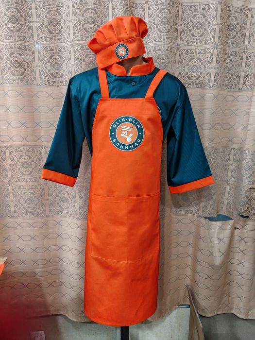 Фартуки на заказ с логотипом вашей компании.