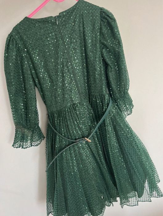 rochiță verde smarald mayoral