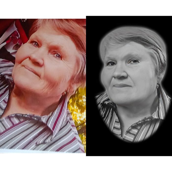 Ретушь фото для памятника