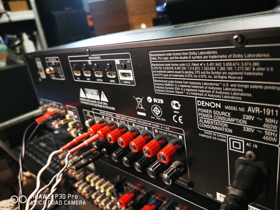 Amplificator, receiver 7.1, Denon AVR 1911, cu telecomanda Cluj