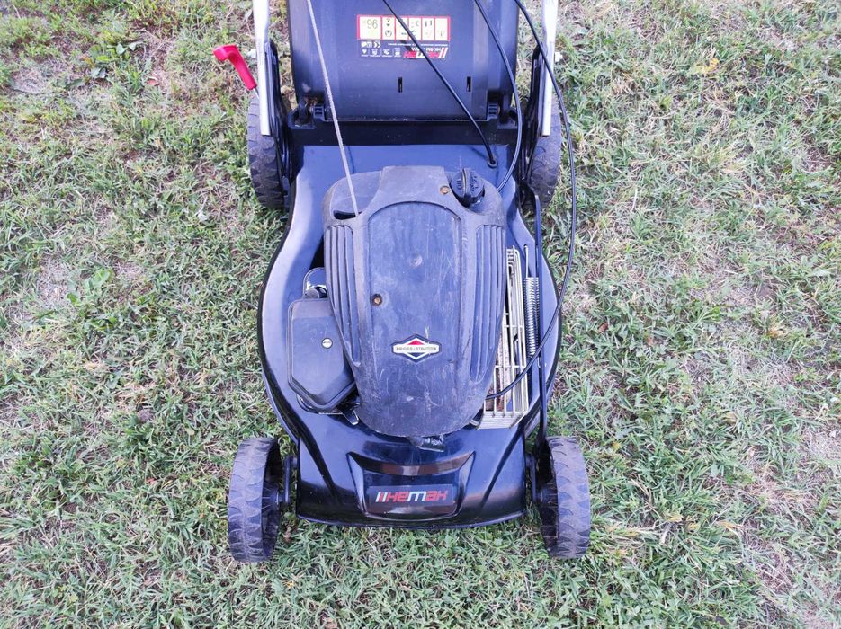 Бензинова самоходна косачка с кош Hemak BriggsStratton 146cc 3кс 4t 46см 27кг 2021г