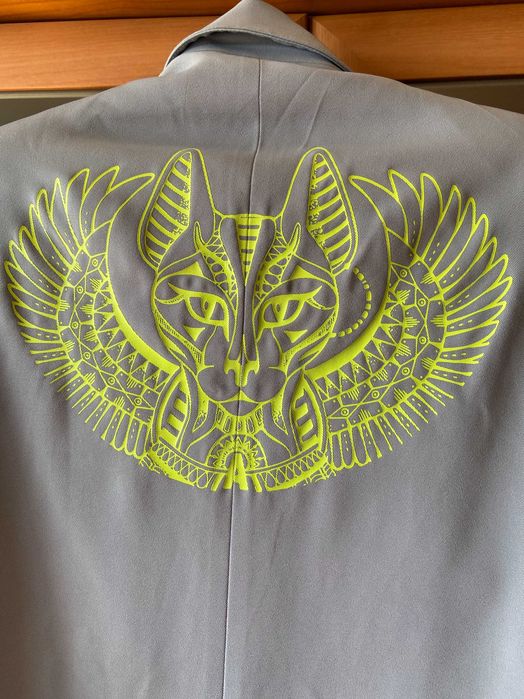 Сив блейзър ABout You X Antonia