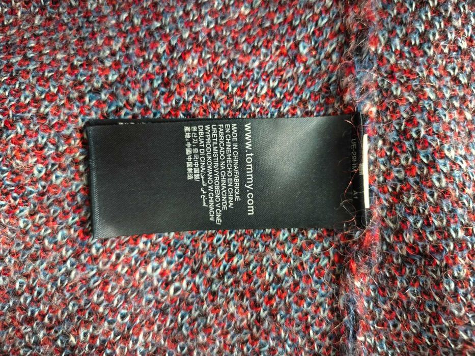 Tommy Hilfiger Mohair Оригинално дамско пончо жилетка One Size