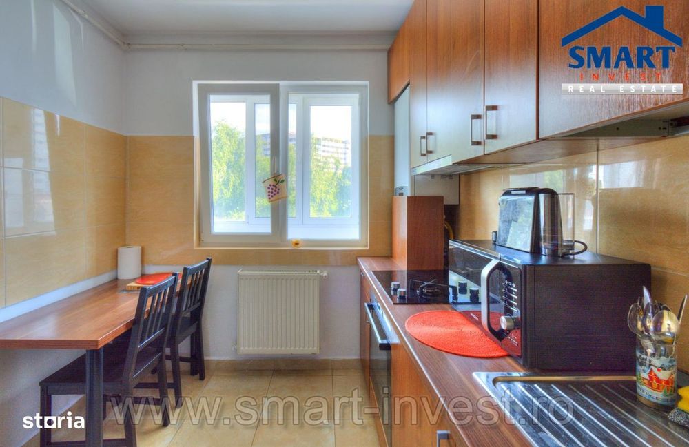 Apartament 2 camere Metrou Mihai Bravu (2min) bloc nou cu centrala