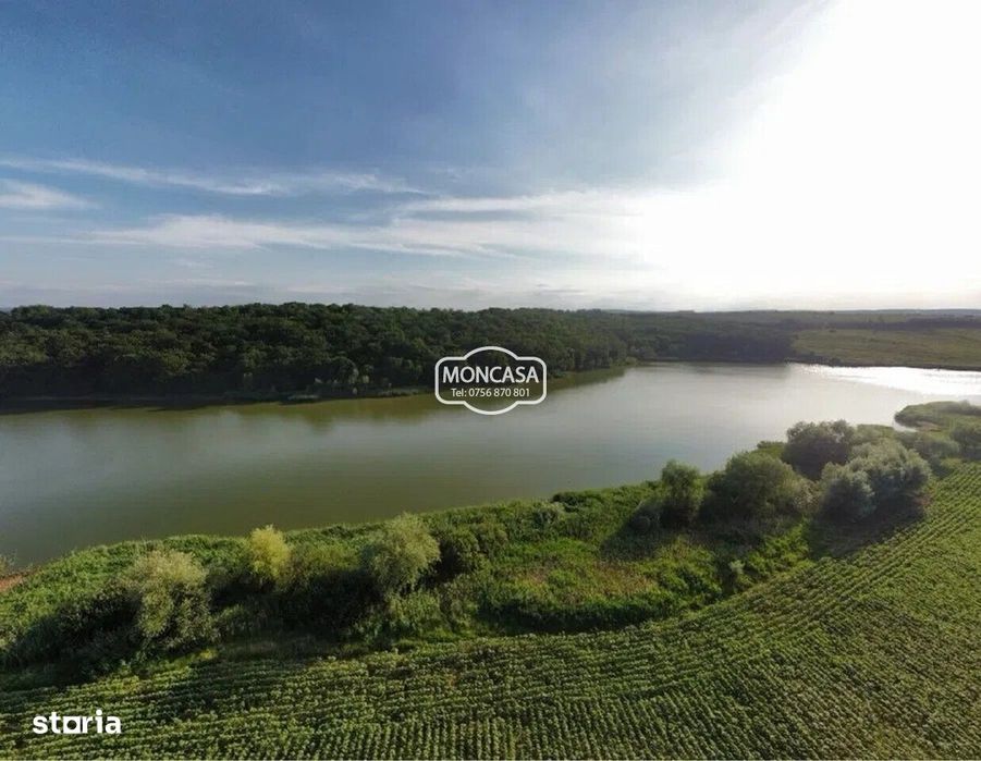 Teren intravilan cu deschidere 29 m.l la Lacul Lebada Rai