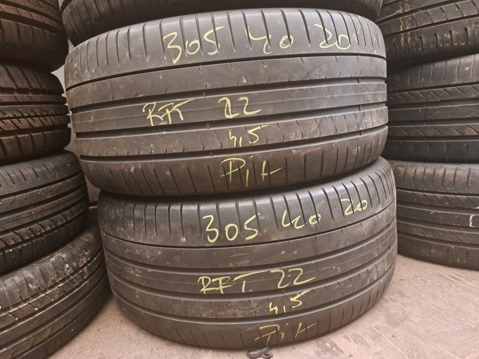 2 anvelope 305/40 R20 Pirelli runflat