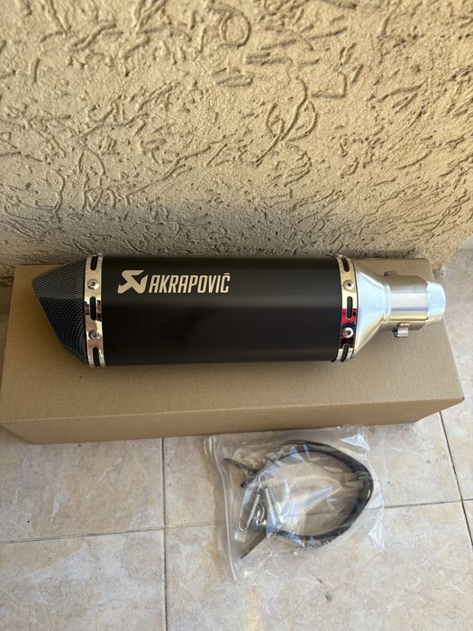 Спортно гърне Akrapovic 40 см за мотор,пистов,мотоциклет