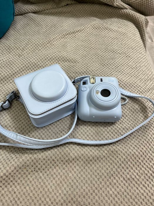 Инстакс 12 мини голубой
