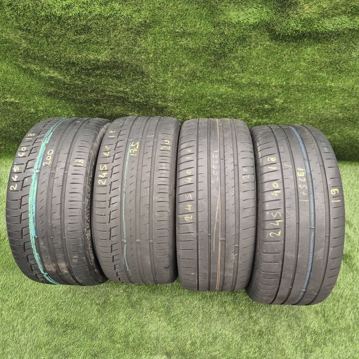 245 40 18 Michelin și Continental