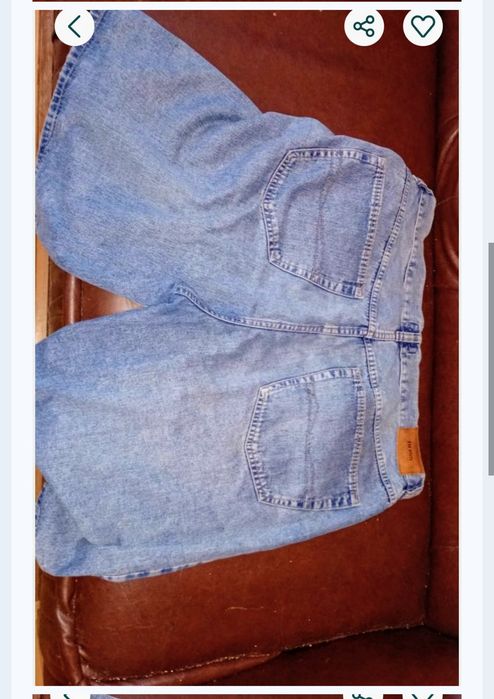 Pantaloni de blugi subțiri prespălării Hugo Boss