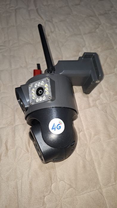 Camera supraveghere 4G, Vedere Dubla, Panou Solar 12MP