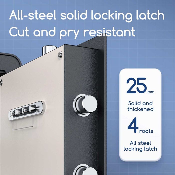 Seyf Deli Сейф Deli ET552,электронный код+ключ,600x380x360мм,28 кг