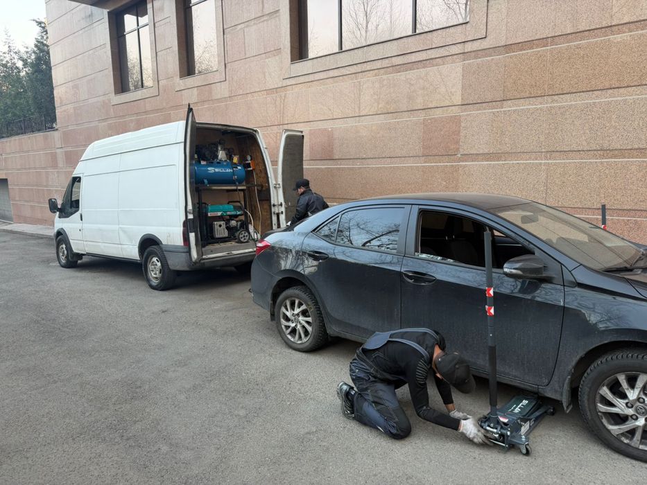 Выездной шиномонтаж