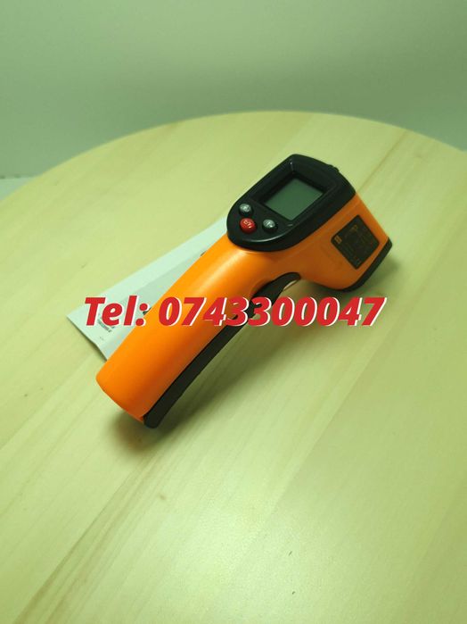 Termometru Industrial Pentru Utilizare Profesionala -50 +380C Uni Galben / Negru