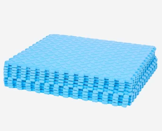 Подложка за басейн Swimming pool floor mat 9 броя 38.5х38.5см  Мек пъзел за под