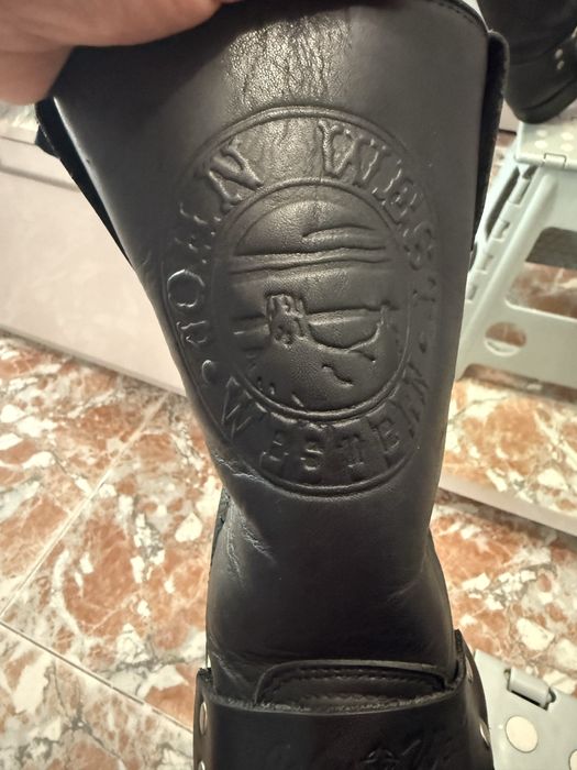 Мъжки ботуши естествена кожа