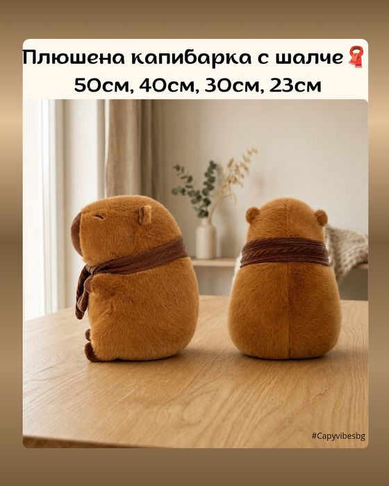 Плюшена капибара / Различни размери