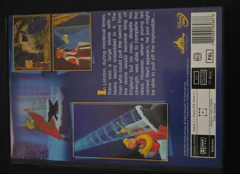 Quest for Camelot" (Sabia magică - Căutarea Camelotului) - DVD film de colectie Warner Bros. 1998