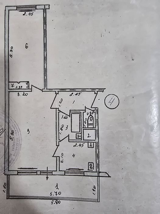 Продажа 2/2/4 на Кадышева
