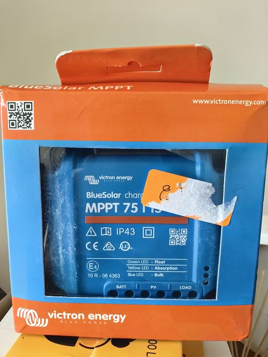 Контролер Victron BlueSolar MPPT 75V/15A