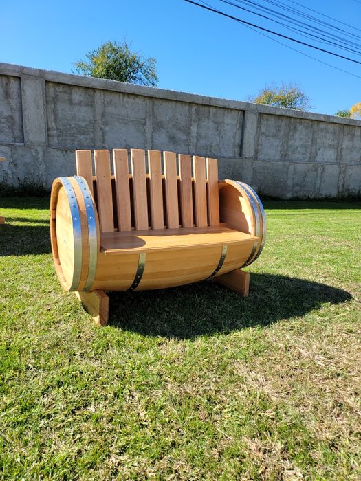 Mobilier rustic pentru casa și gradina(seturi,mese, scaune, bancute)