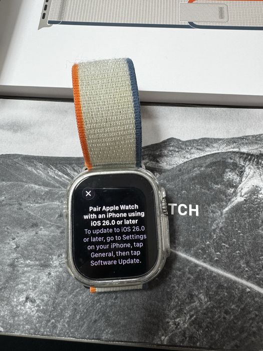 Apple Watch Ultra 2 - 2023 г. - Titanium 49 mm  Отлично състояние